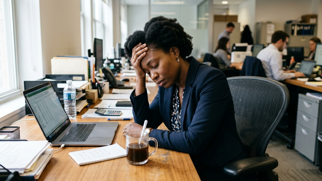 femme active epuisement travail sommeil